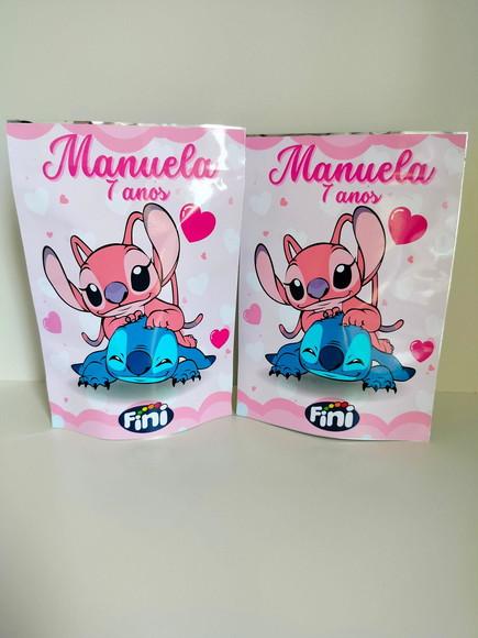 Saquinho Zip Lembrancinha com Fini Stitch