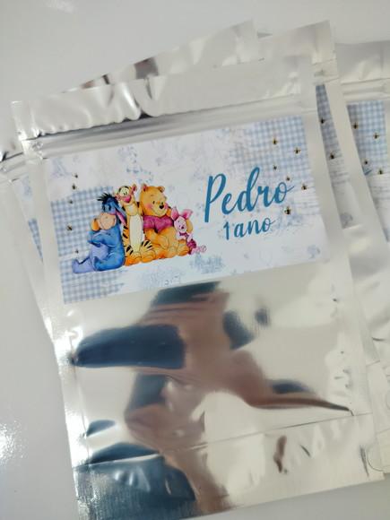 Saquinho Zip para Lembrancinha 16x24 no Tema Escolhido