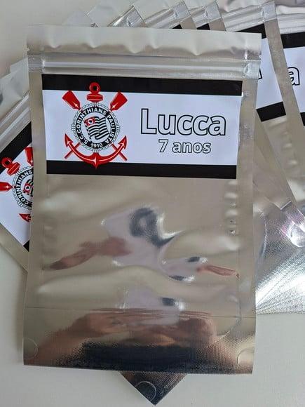 Saquinho Zip para Lembrancinha 16x24 Time