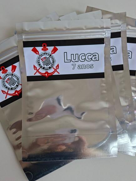 Saquinho Zip para Lembrancinha 16x24 Time