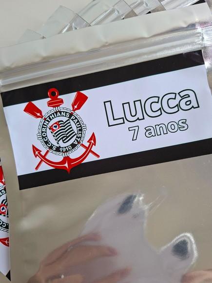 Saquinho Zip para Lembrancinha 16x24 Time