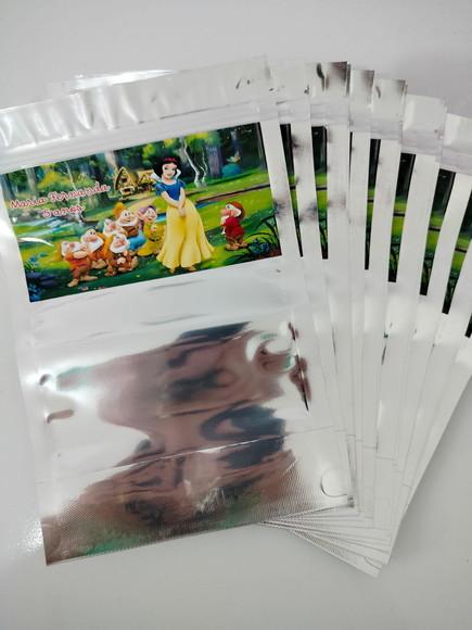 Saquinho Zip para Lembrancinha Branca de Neve