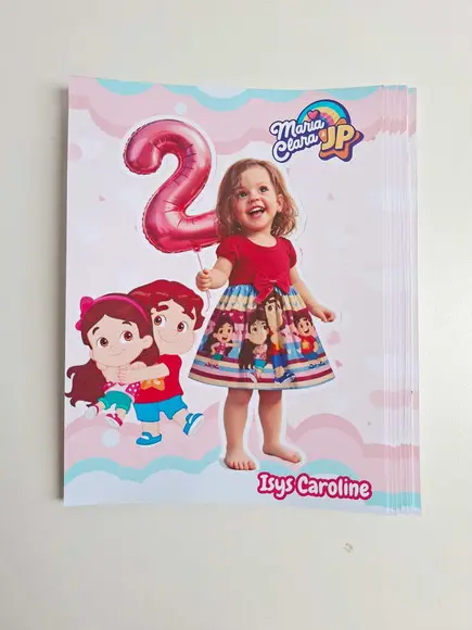 Adesivo para Lousa Mágica 8,5 Personalizado Maria Clara Jp