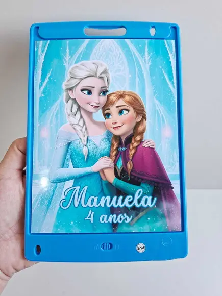 Adesivo para Lousa Mágica Tablet 8,5 Personalizado Frozen
