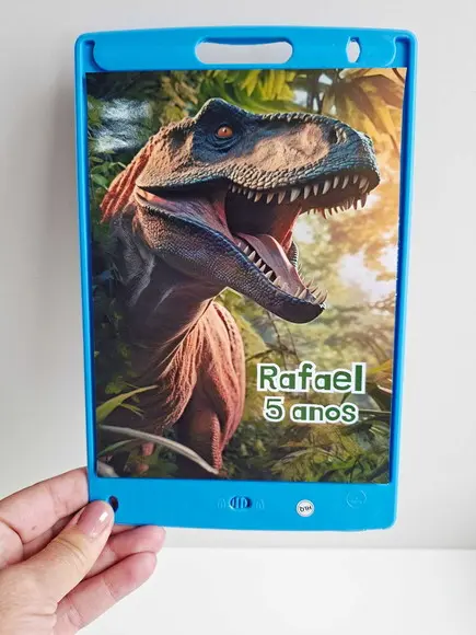 Adesivo para Lousa Mágica Tablet 8,5 Personalizado Jurassic