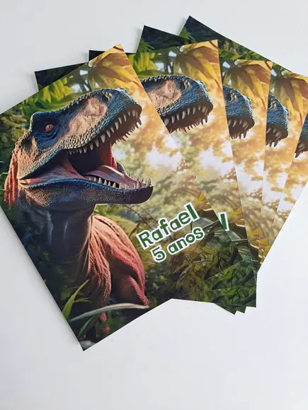 Adesivo para Lousa Mágica Tablet 8,5 Personalizado Jurassic