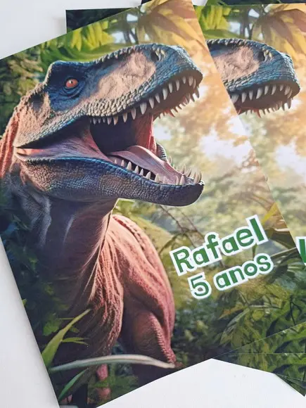 Adesivo para Lousa Mágica Tablet 8,5 Personalizado Jurassic
