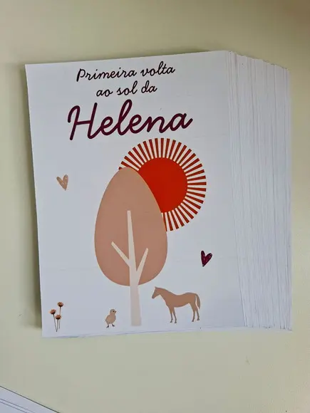 Adesivo para Lousa Mágica Tablet 8,5 Personalizado Sol