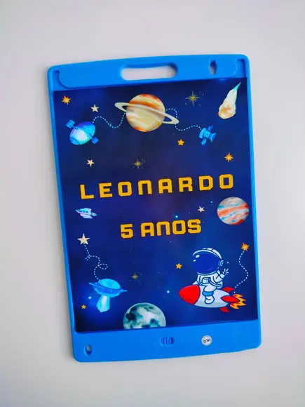Adesivo Personalizado Lousa Mágica 14x18 Astronauta