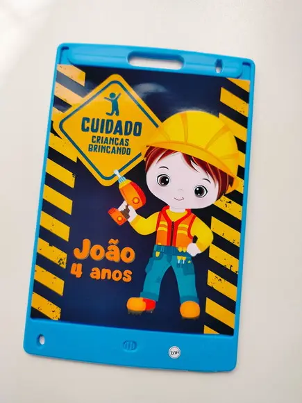Adesivo Personalizado Lousa Mágica 14x18 Construtor