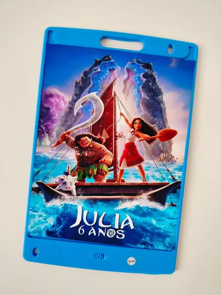 Adesivo Personalizado Lousa Mágica 14x18 Moana
