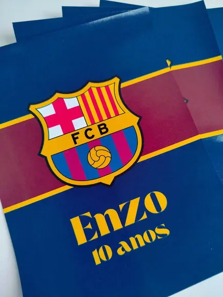 Adesivo Personalizado Lousa Mágica 14x18 Time Futebol