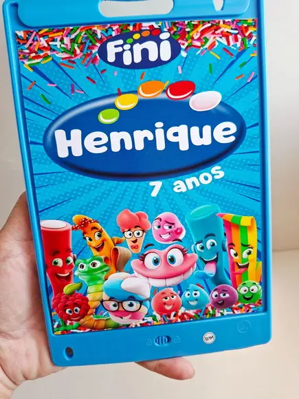 Adesivo Personalizado Lousa Mágica Fini