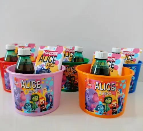 Adesivo Personalizado para Baldinho 1,5l Vinil Divertidament