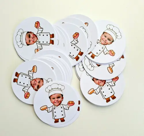 Adesivo Redondo 5x5 Personalizado