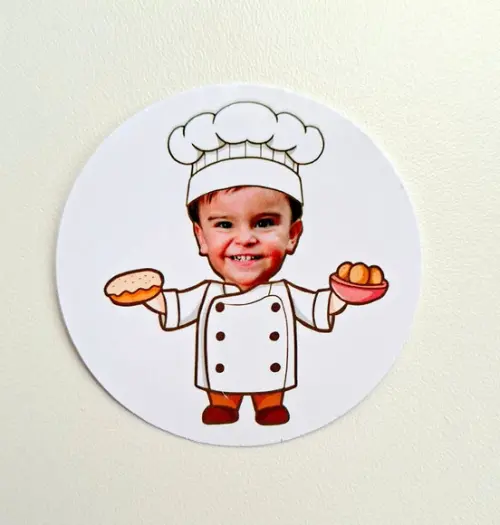 Adesivo Redondo 5x5 Personalizado
