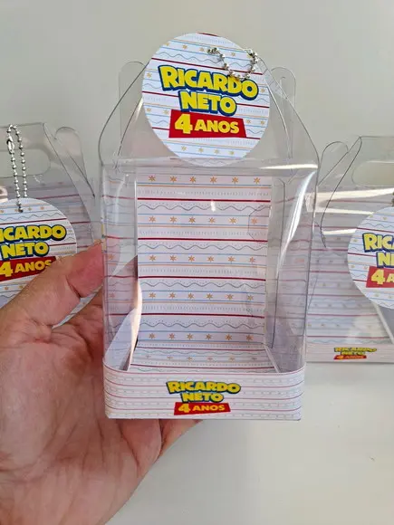 Caixinha Maleta Acetato Lembrancinha Toy Story