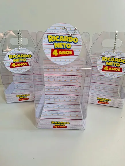Caixinha Maleta Acetato Lembrancinha Toy Story