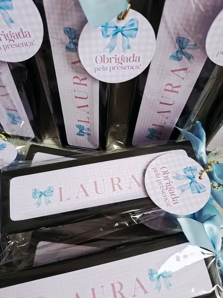Dominó Personalizado Lembrancinha Patisserie