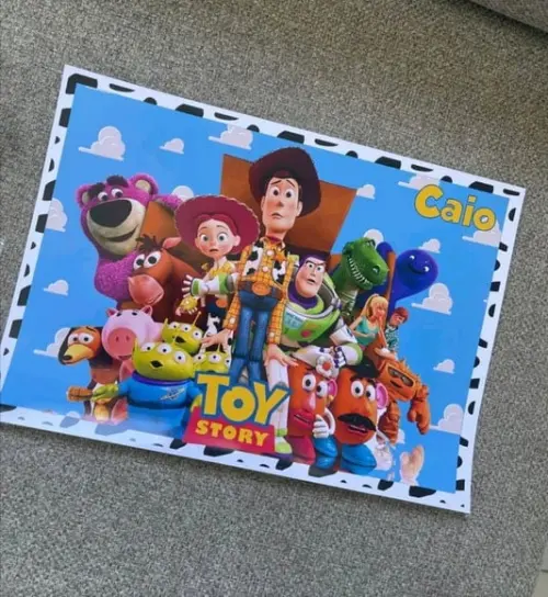Jogo Americano Laminado Personalizado Tamanho A4