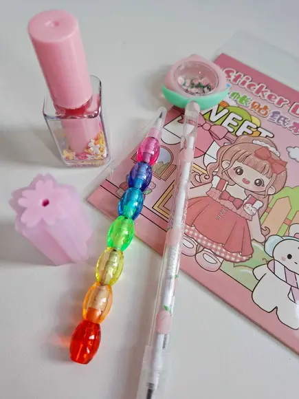 Kit Papelaria 5 Itens Fofos
