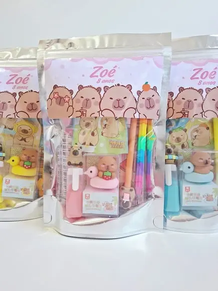 Kit Papelaria Capivara - Pedido Adicional