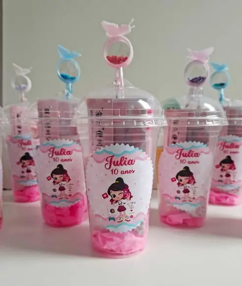 Milk Paper Kit de Papelaria no Copo Shake Personalizado