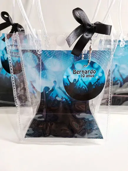 Sacolinha Cristal Personalizada 15x13 Balada