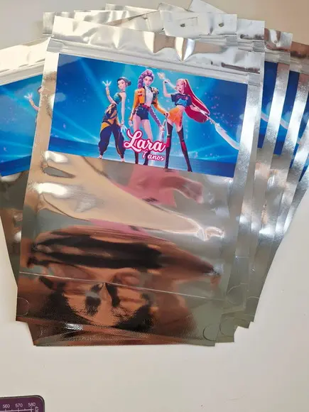 Saquinho Zip Lembrancinha 16x24 Guerreiras Kpop