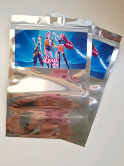 Saquinho Zip Lembrancinha 16x24 Guerreiras Kpop