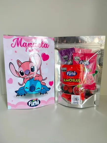 Saquinho Zip Lembrancinha com Fini Stitch
