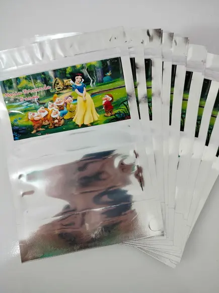 Saquinho Zip para Lembrancinha Branca de Neve