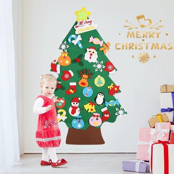 Árvore de Natal Montessoriana de Feltro