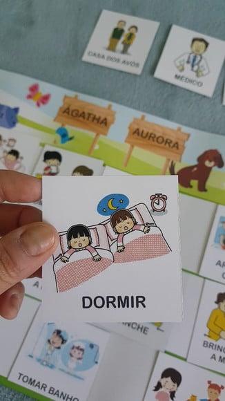 Calendário de Rotina Diária Personalizado em Imã