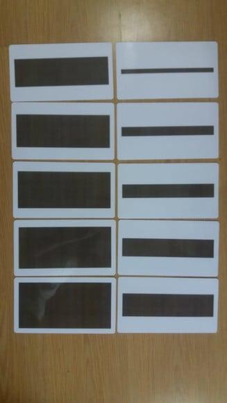 Kit 10 flashcards Escada Marrom para atividades montessori