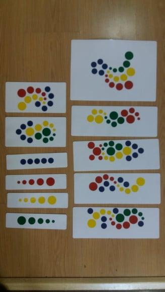 Kit 11 flashcards Cilindros Knobless - atividades montessori