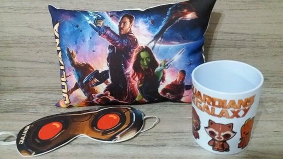Kit bons sonhos personalizado almofada máscara dormir caneca