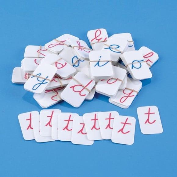Kit flashcards Alfabeto Móvel montessori