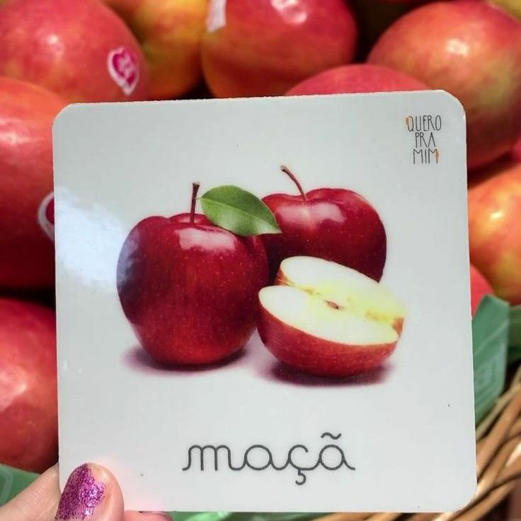 Kit 18 Flashcards Frutas