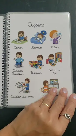 Caderno de Comunicação Alternativa para Tea/autismo Pecs