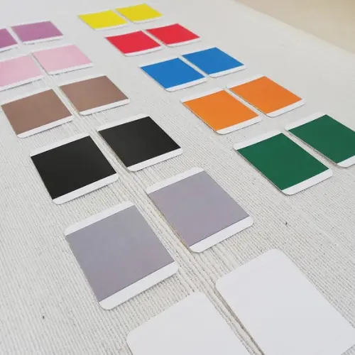 Flashcards Terceira Caixa de Cores - Material Montessori