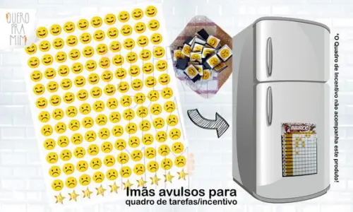 Imãs Carinhas para Quadro de Tarefas/incentivo Super Nanny
