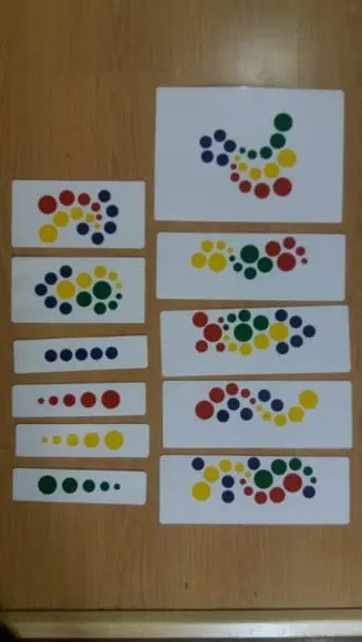 Kit 11 flashcards Cilindros Knobless - atividades montessori