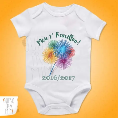 Kit com body Natal e Ano Novo
