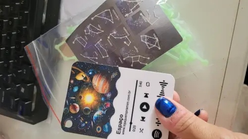 Kit 12 Flashcards Constelações Zodiacais + Brinde