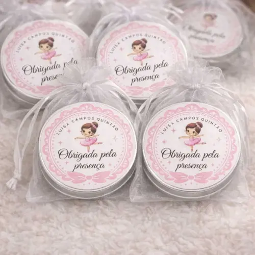 Vela Personalizada c/ Saquinho