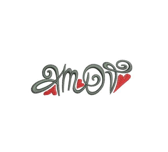 Matriz de Bordado Amor 01