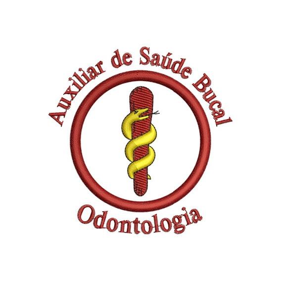Matriz de Bordado Auxiliar de Saúde Bucal