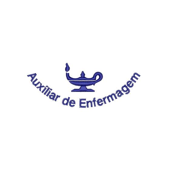 Matriz de Bordado Auxiliar de Enfermagem