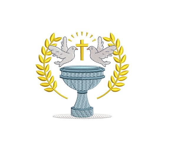 Matriz de Bordado Batismo 01